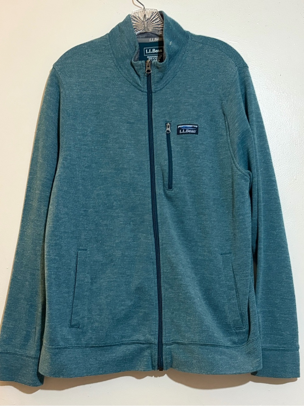 L.L. Bean Full-Zip Sweater Jacket Mens Size M